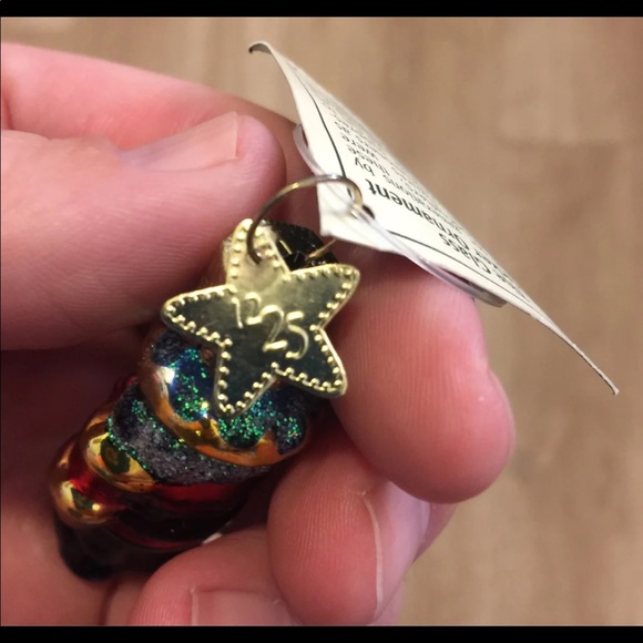 Nutcracker Glass Ornament 1225 - Picture 5 of 5